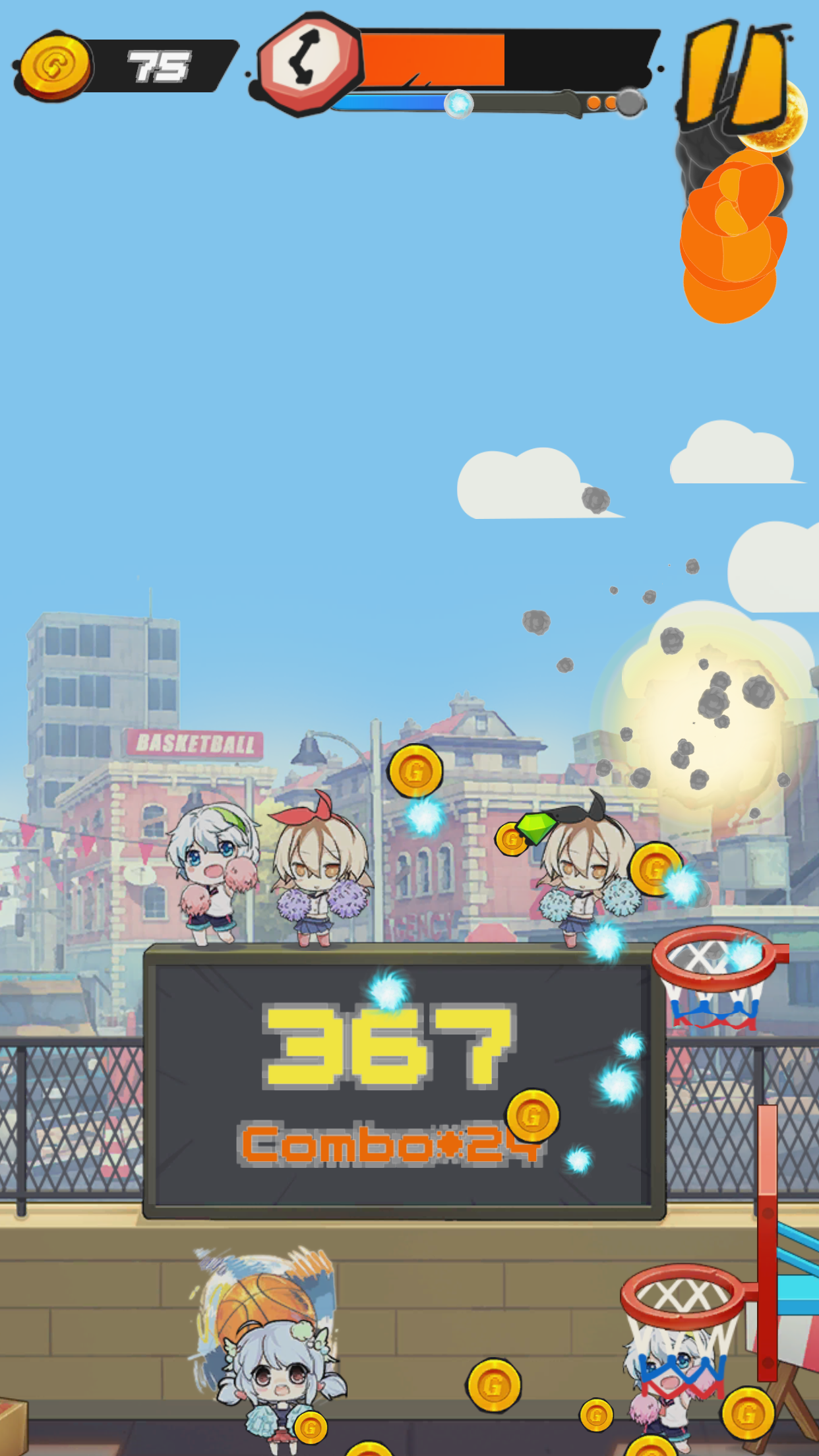 爆火篮球 Game Screenshot