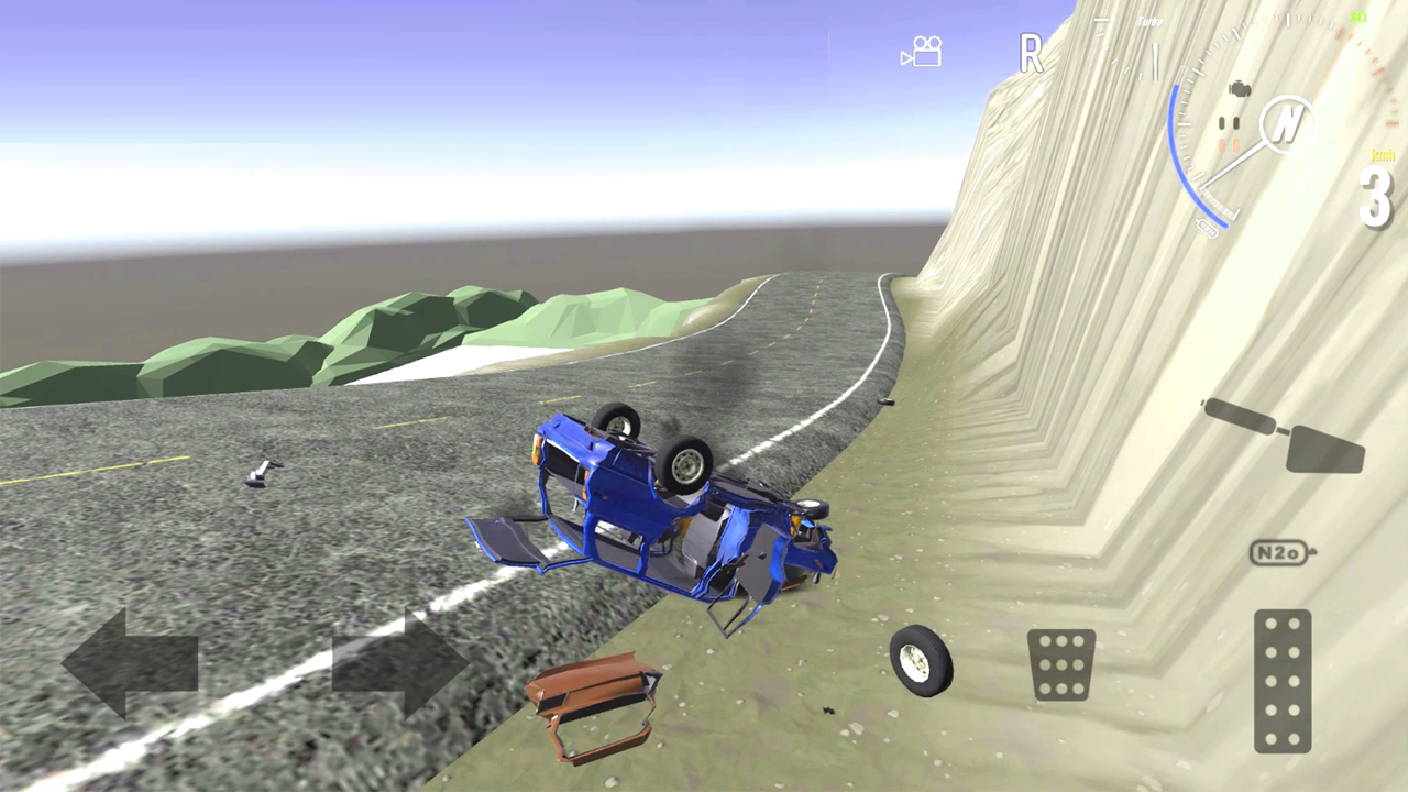 Car Crash: Real Simulator 3D Game Screenshot