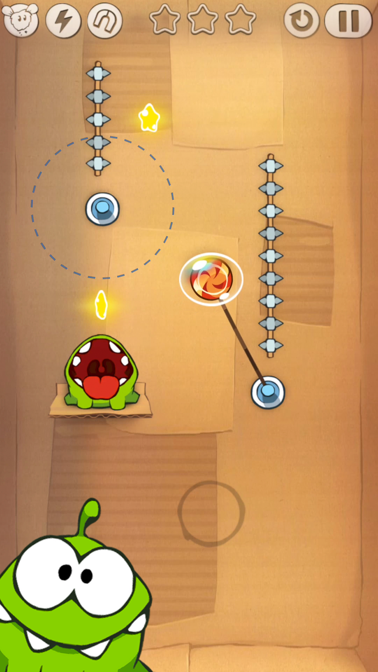 Cut the Rope: Origins Game Screenshot
