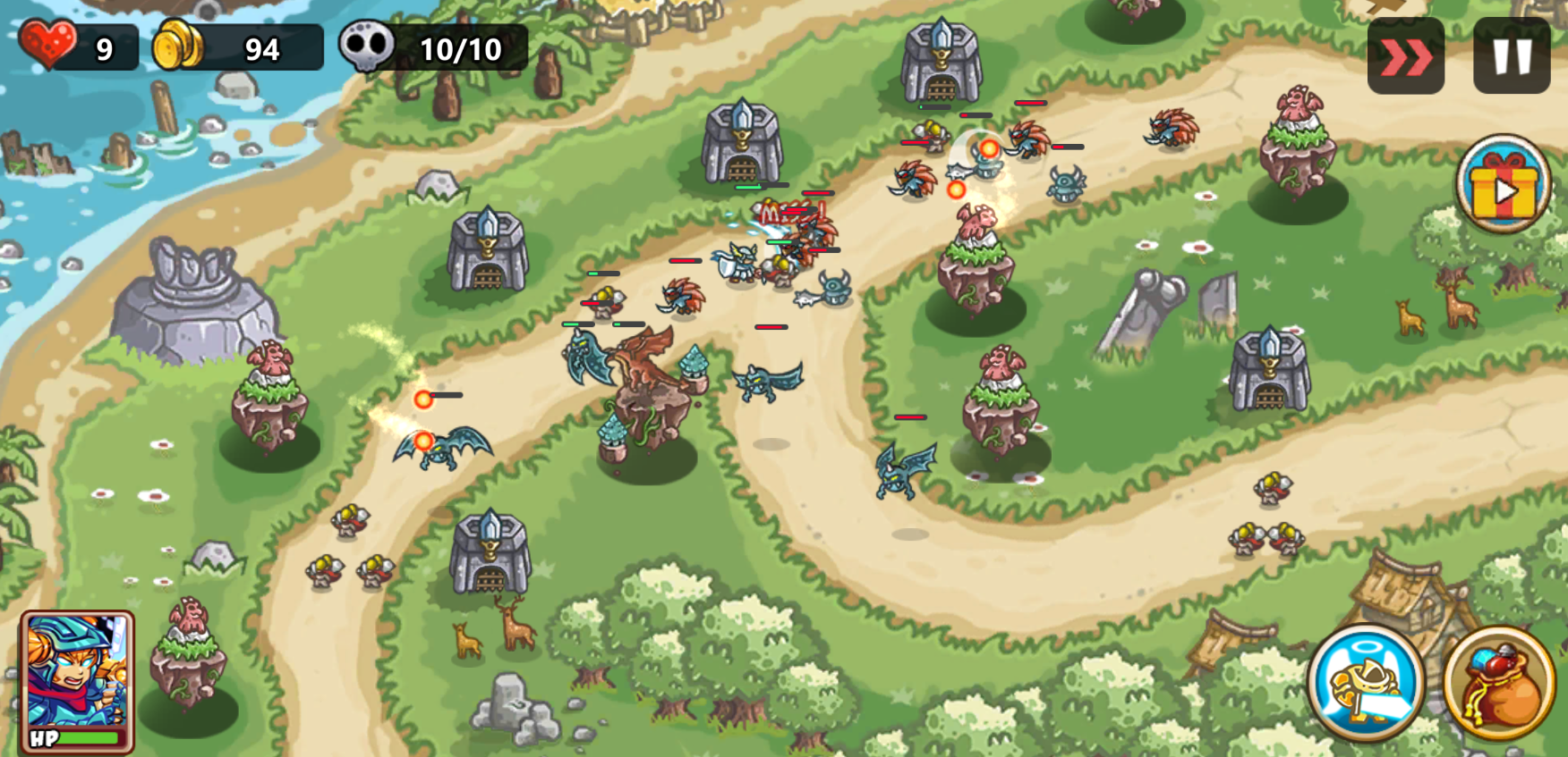 Screenshot of Tower Defense Battle Rush