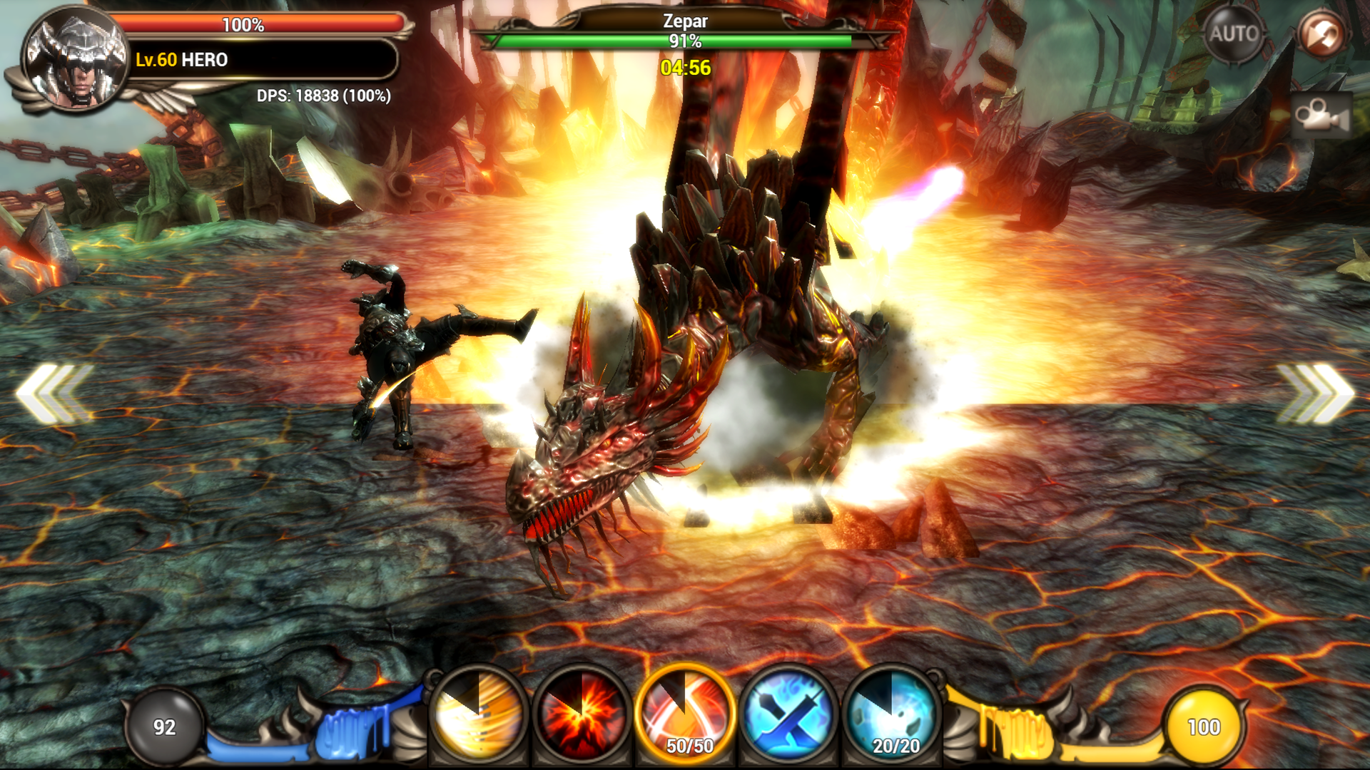 Heroes of the Rift: 3D PvP RPG 遊戲截圖