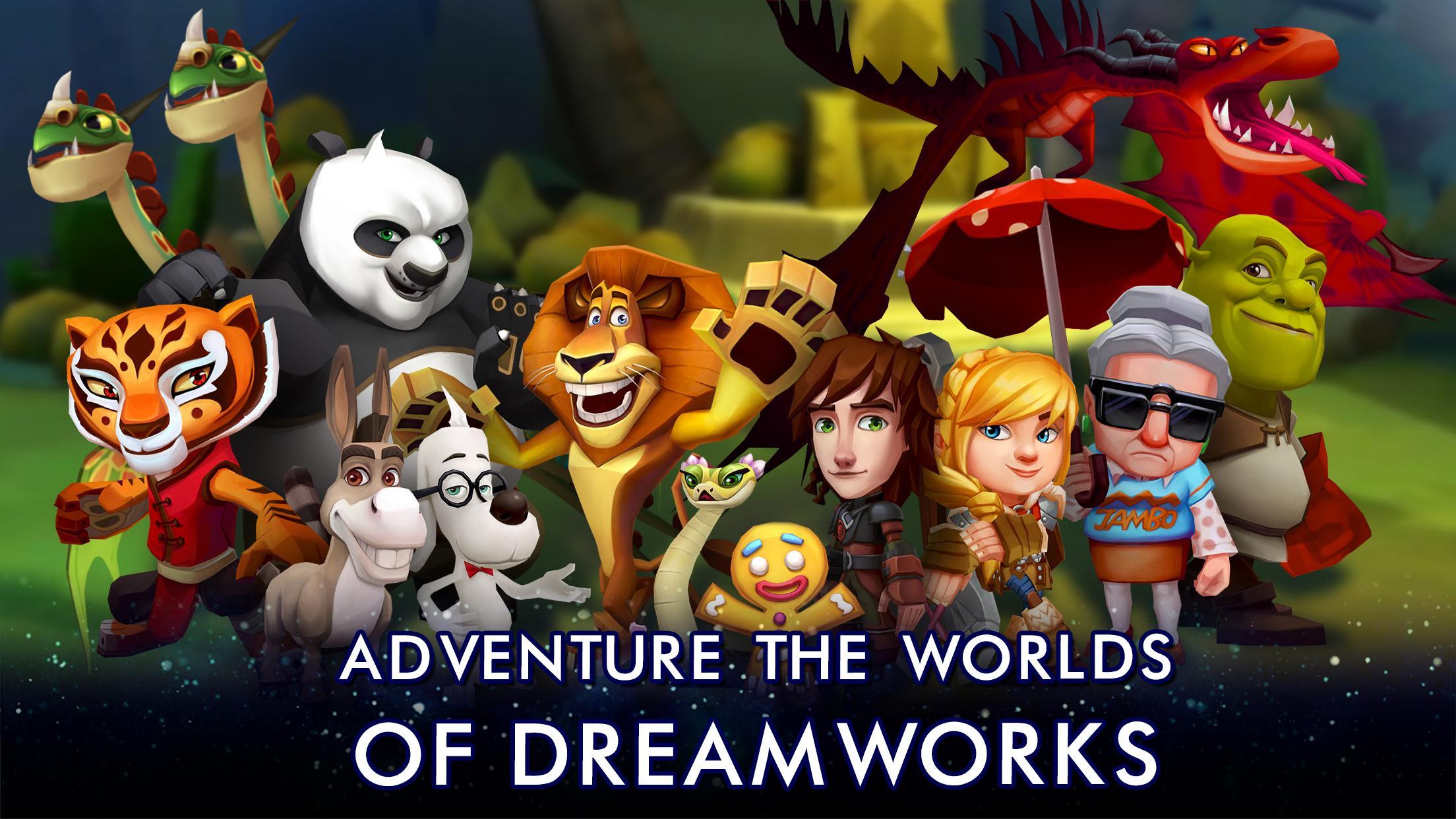 DreamWorks Universe of Legends Game Screenshot