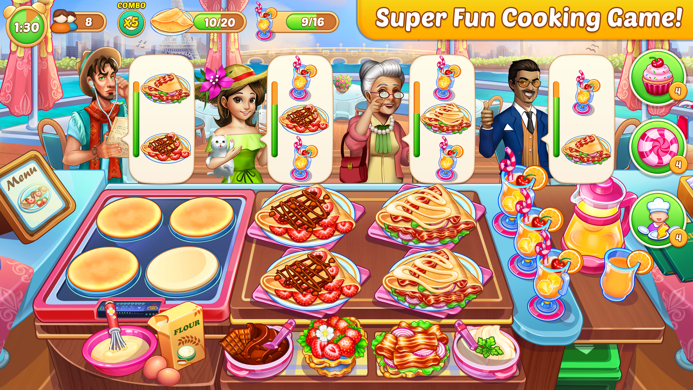 Screenshot of Cooking Trendy