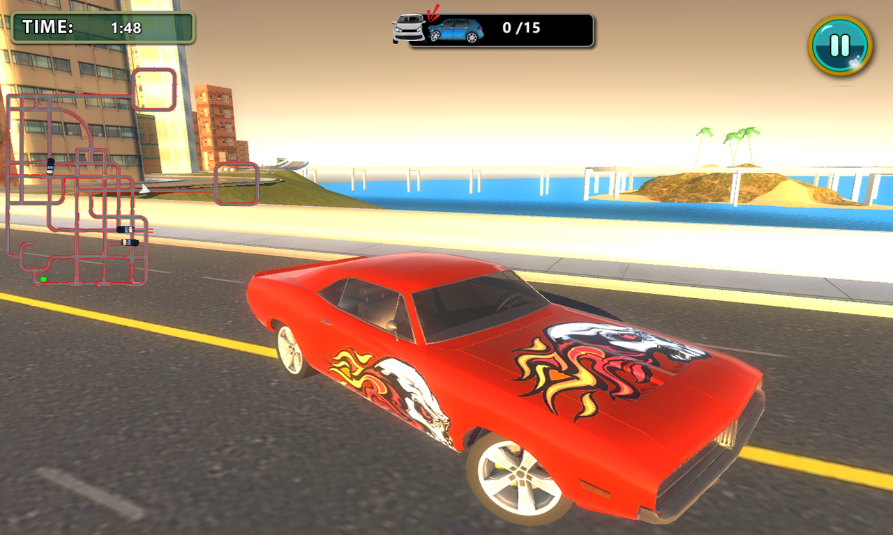 Getaway Criminal Driver Sim Game Screenshot