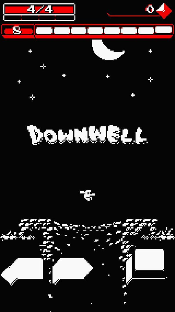 Screenshot of Downwell