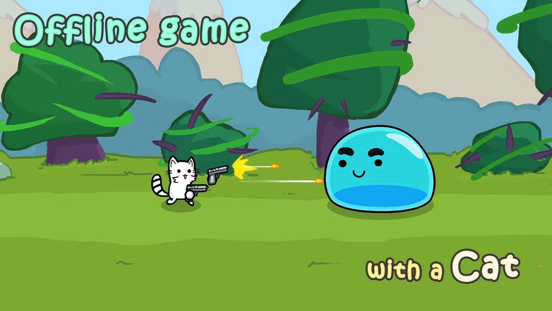 Screenshot of Cat shoot war: offline games