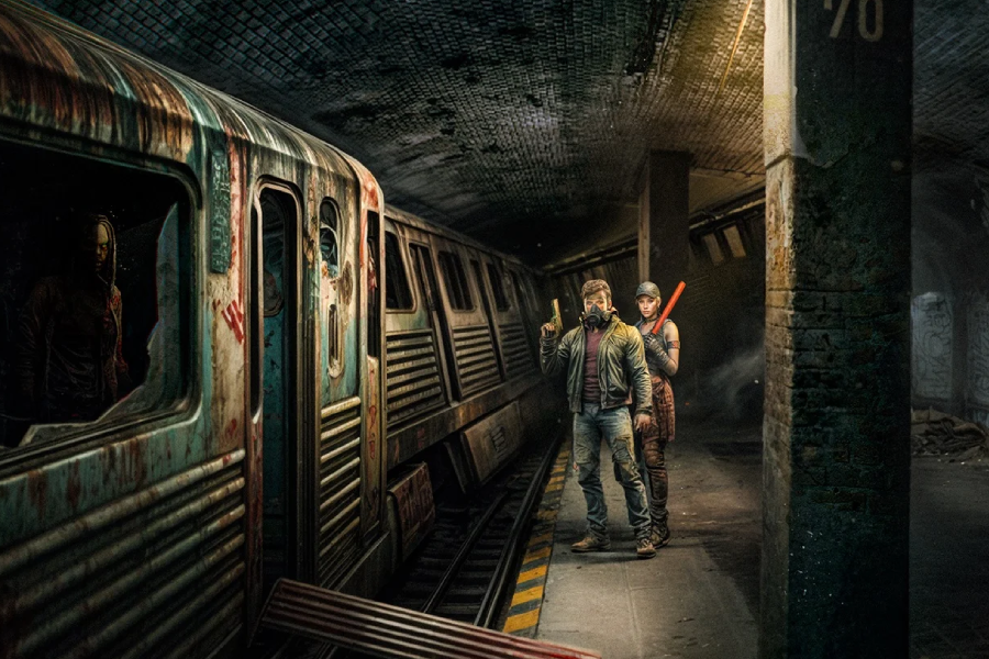 Screenshot of the video of Metro 2055 - last day survival