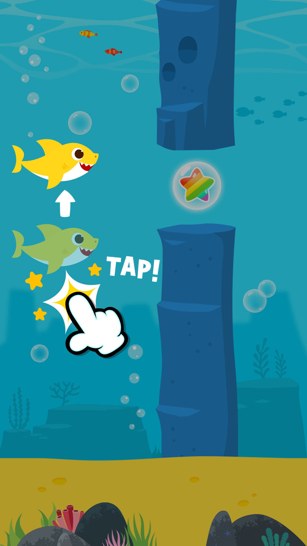 Baby Shark RUN ภาพหน้าจอเกม