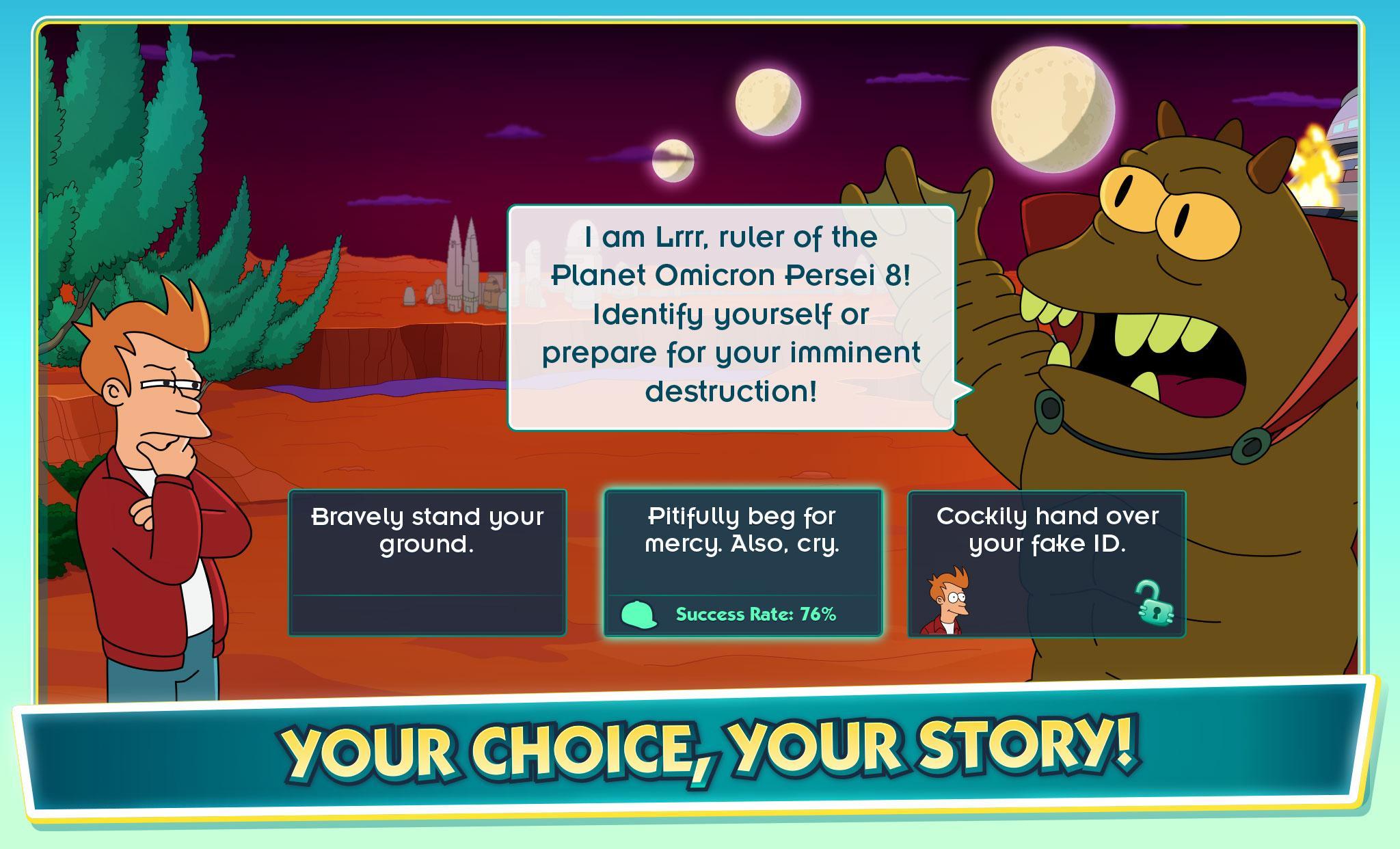 Futurama: Worlds of Tomorrow 遊戲截圖