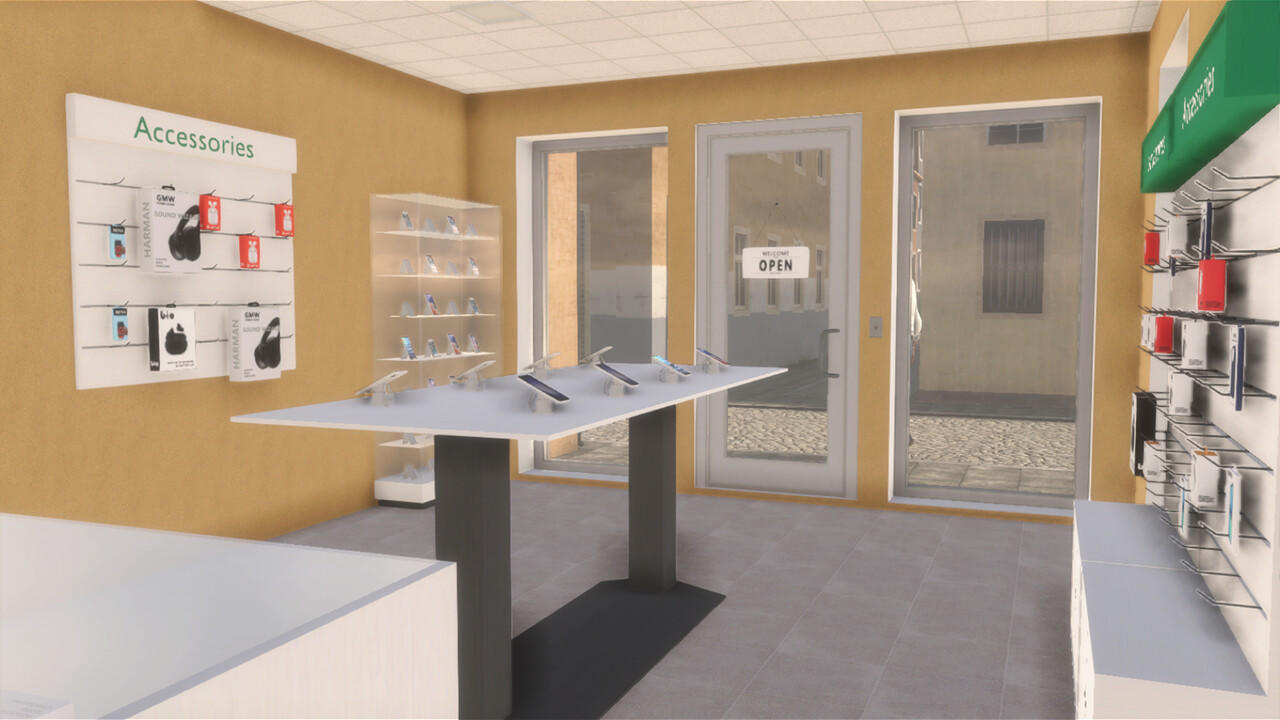 Screenshot of Mobile Store Simulator