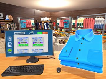 Cloth Store 3D Shop Simulator Game Screenshot