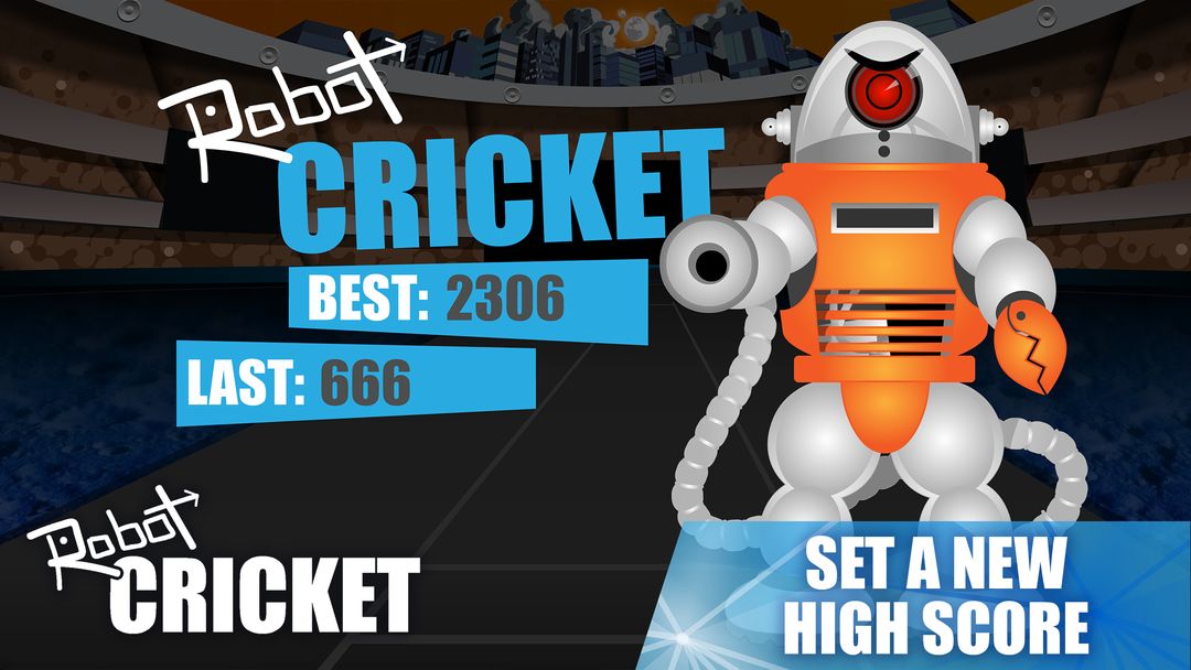 Robot Cricket ภาพหน้าจอเกม
