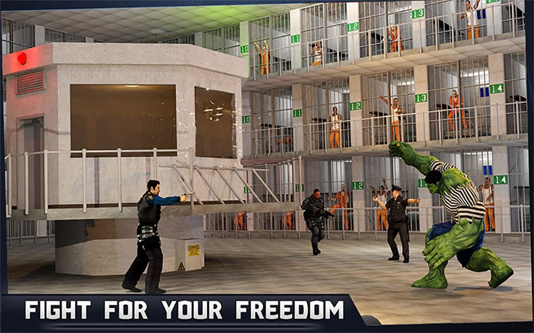 인크 레 더블 몬스터 히어로 : 슈퍼 교도소 액션 게임 스크린 샷