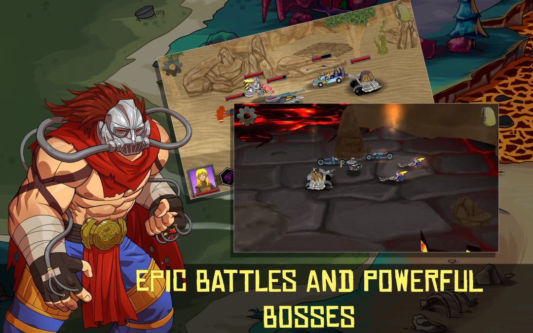 Wasteland Heroes - Boss Wars screenshot game