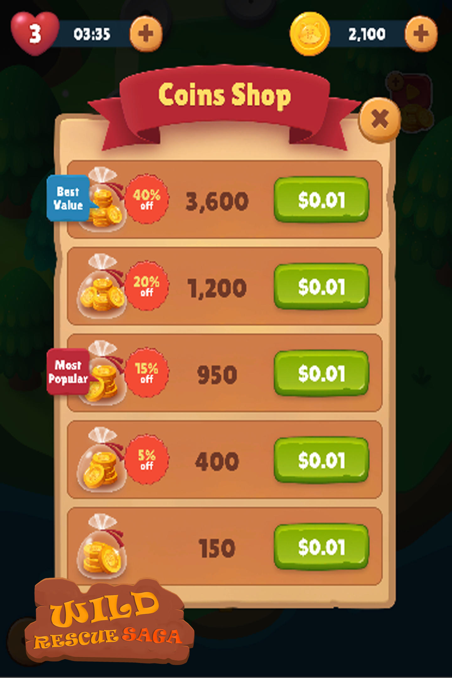 Finnegan fox's wild rescue Game Screenshot