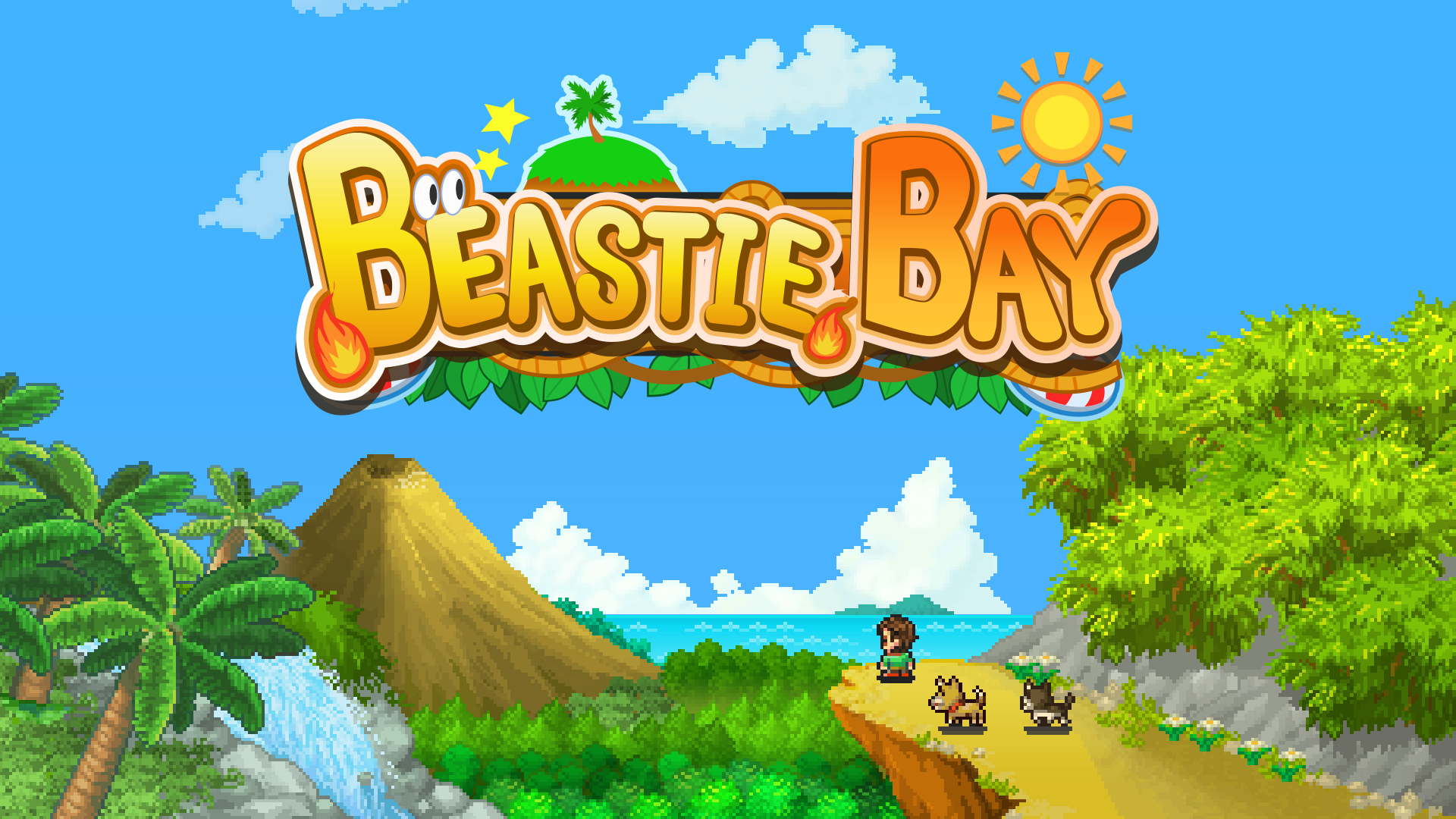 Скриншот игры Beastie Bay