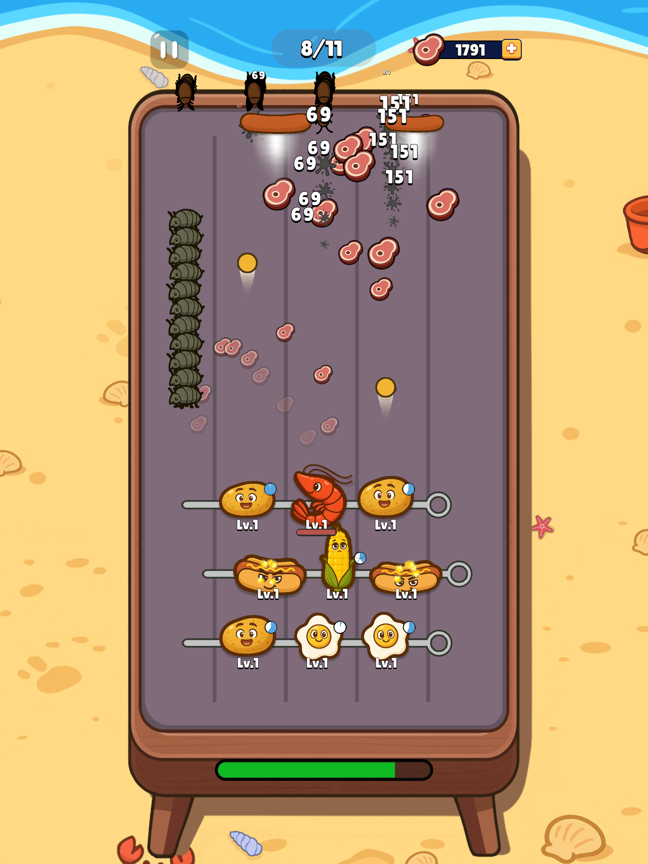 BBQ Brawl Game Screenshot