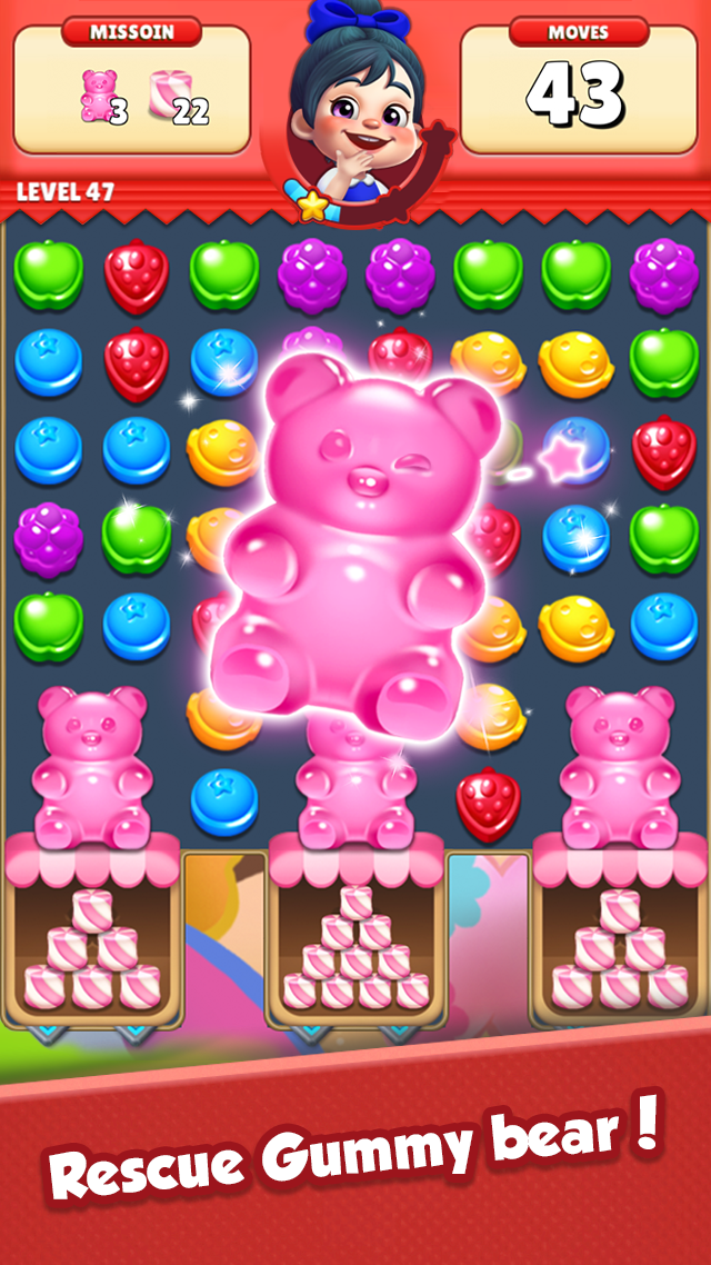 Sugar Hunter®: Match 3 Puzzle Game Screenshot