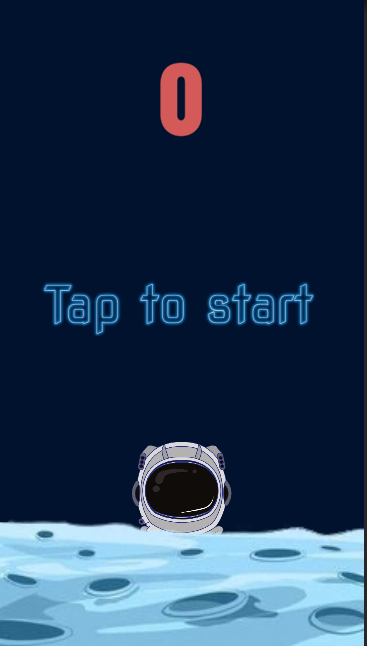 Dodge The Meteor Game Screenshot