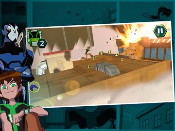 Undertown Chase - Ben 10 全面進化 Game Screenshot
