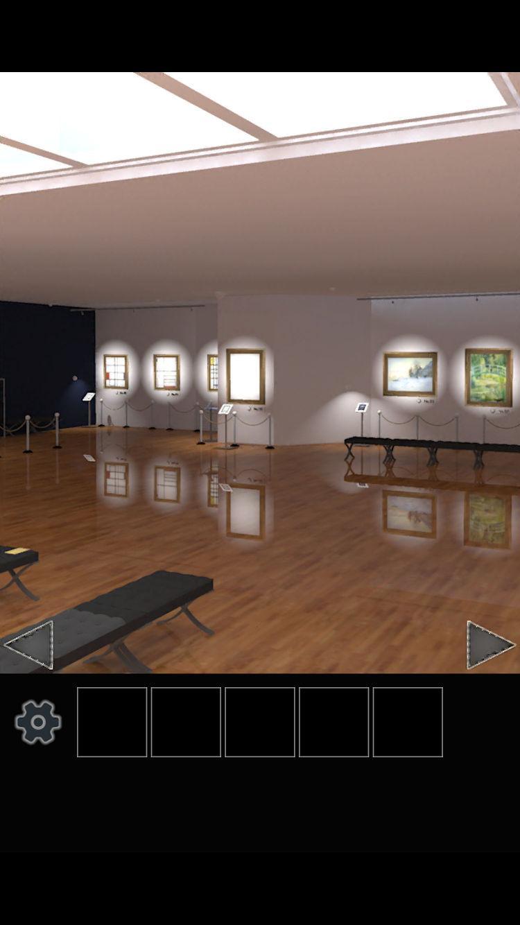 Escape from the Art Gallery. ภาพหน้าจอเกม