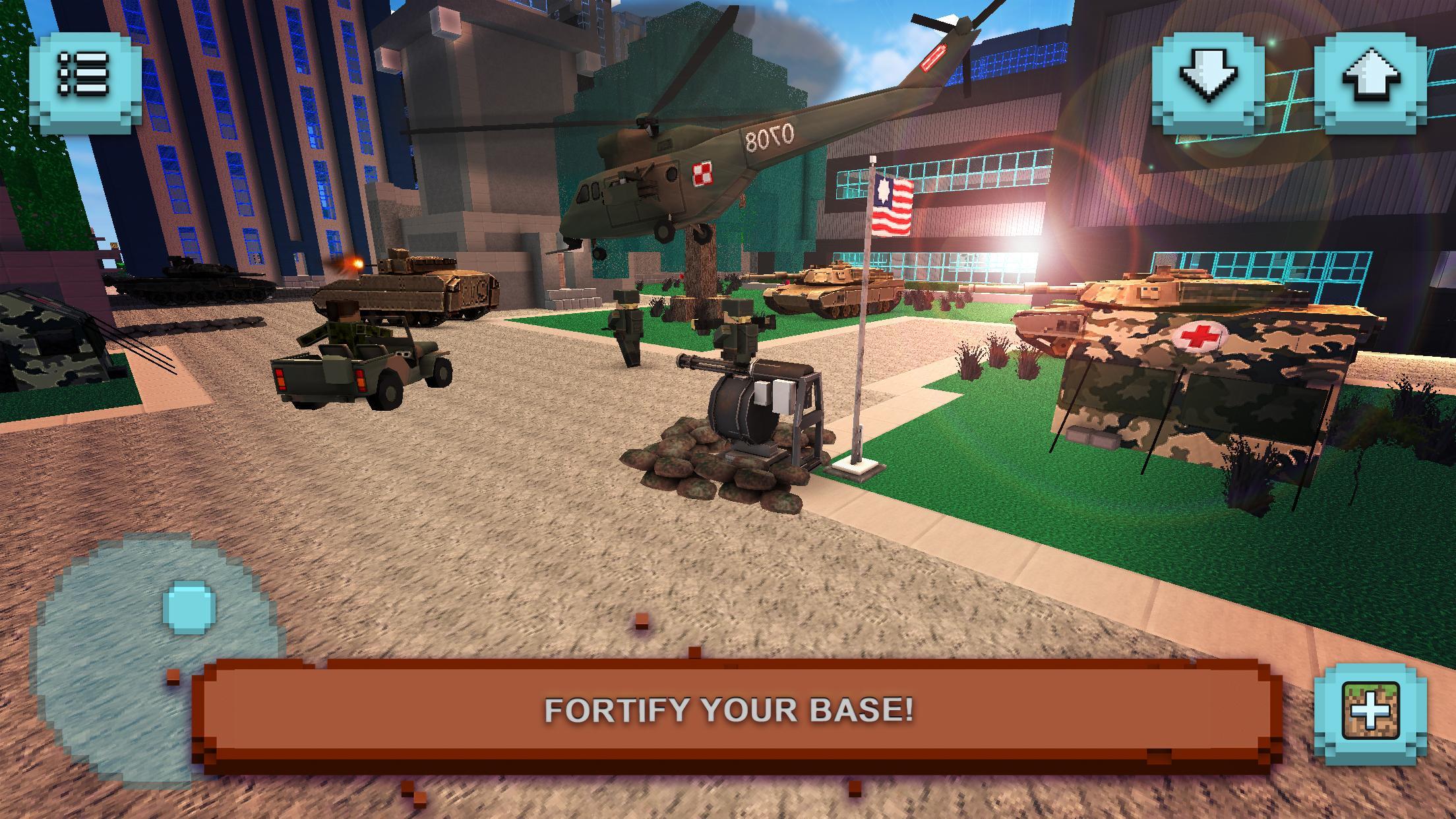 Скриншот игры Gunship Craft: Crafting