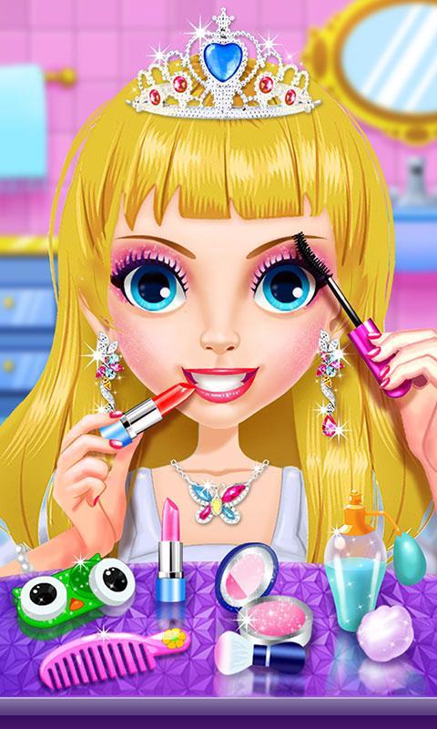 Princess Makeup - Beauty Girl Fashion Salon 遊戲截圖