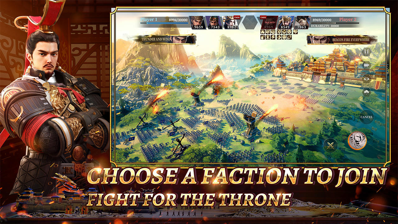 Screenshot 1 of Guerra epica: troni 1.2.1