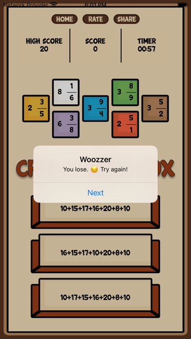 Woozzer Game Screenshot