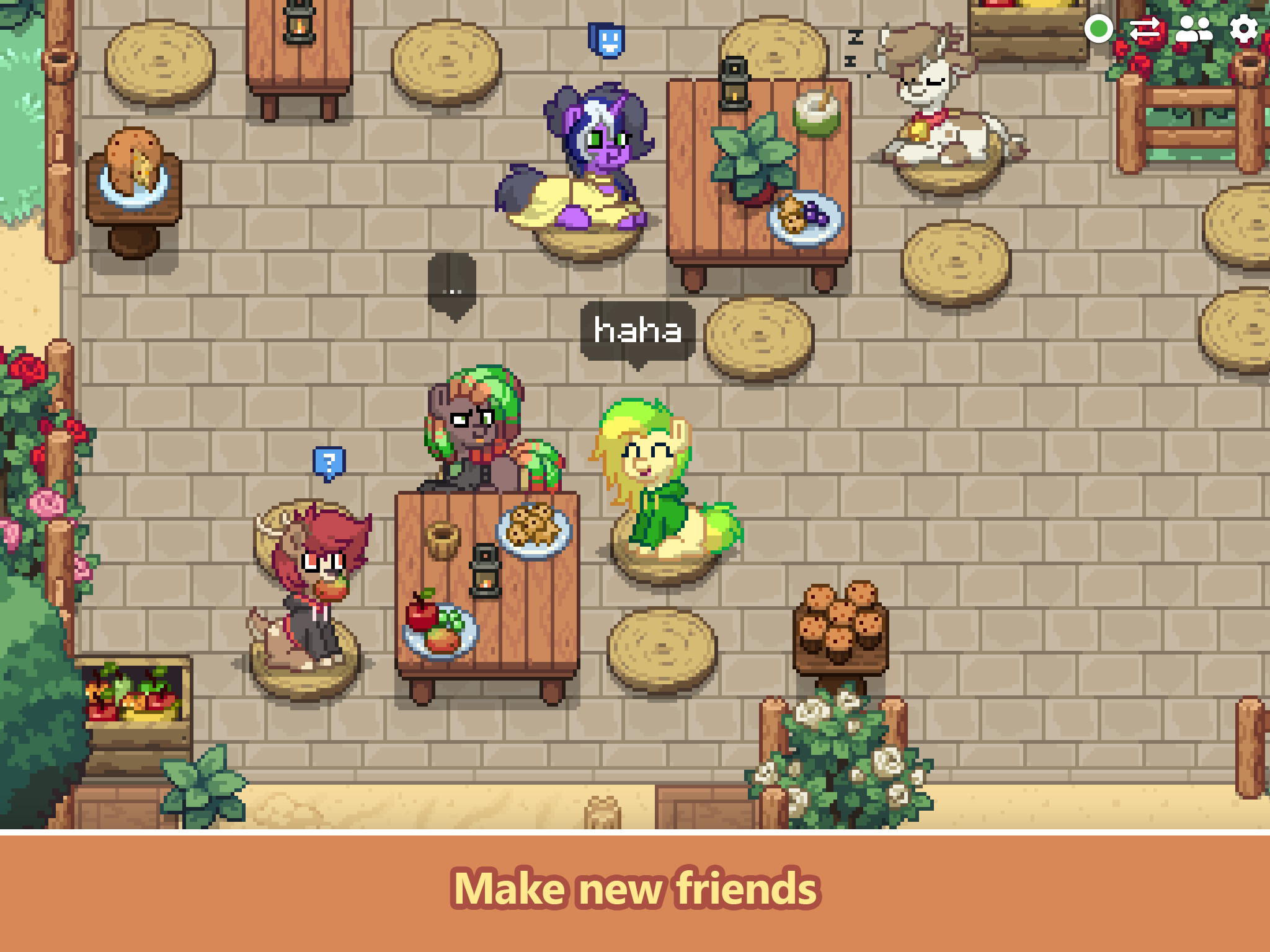 Pony Town - Social MMORPG Game Screenshot