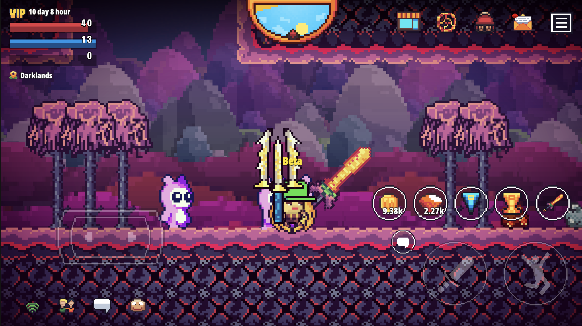 Pixel Survival Game 2.o Game Screenshot