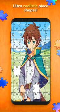 Konosuba Jigsaw Puzzle Game Screenshot