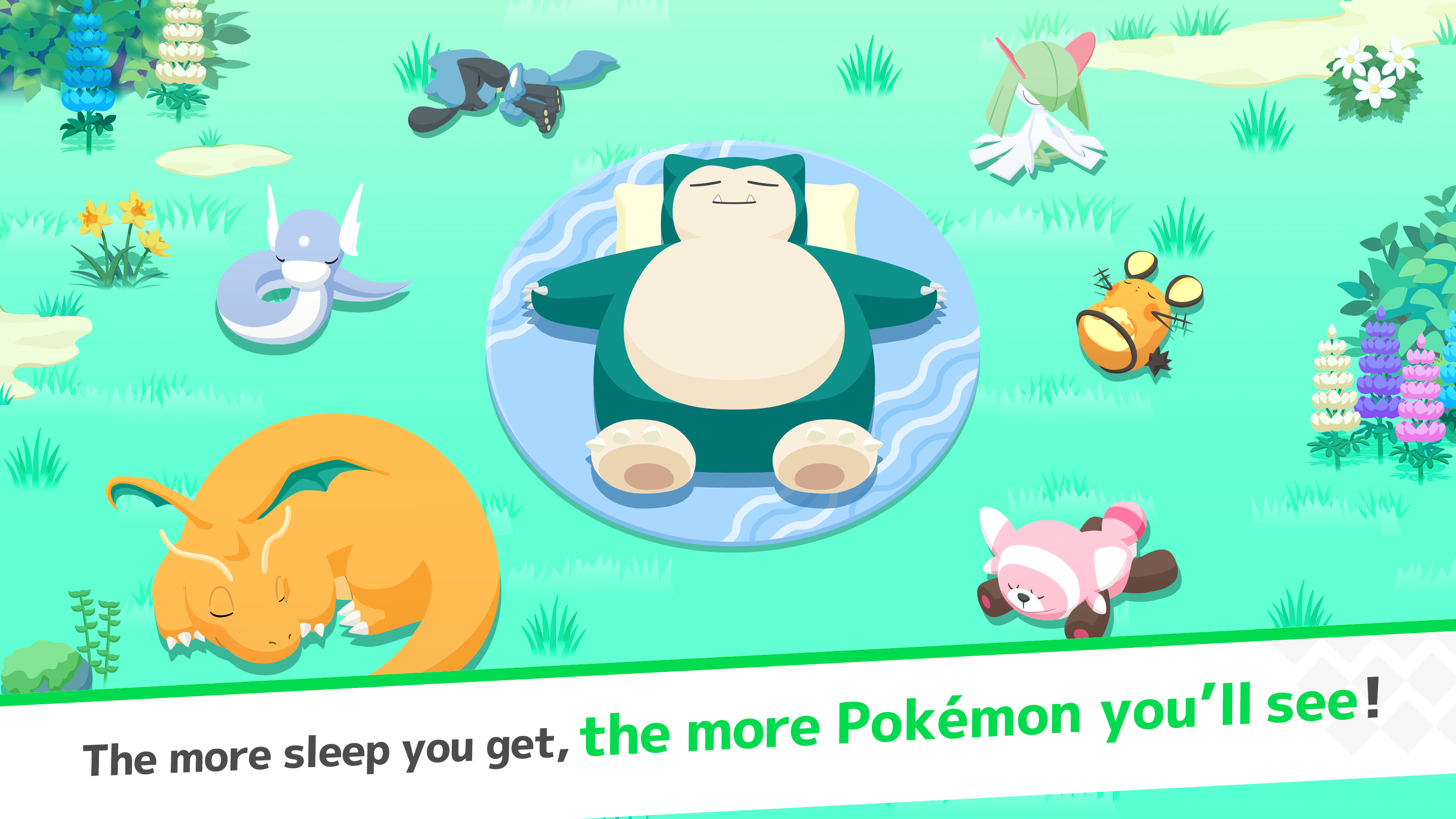 Pokémon Sleep Game Screenshot