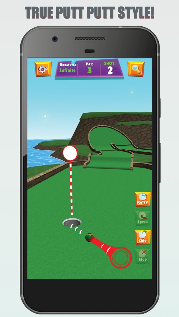 Mini Golf Stars 2 게임 스크린 샷