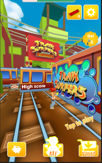 Subway Rush 3D 2017 Game Screenshot
