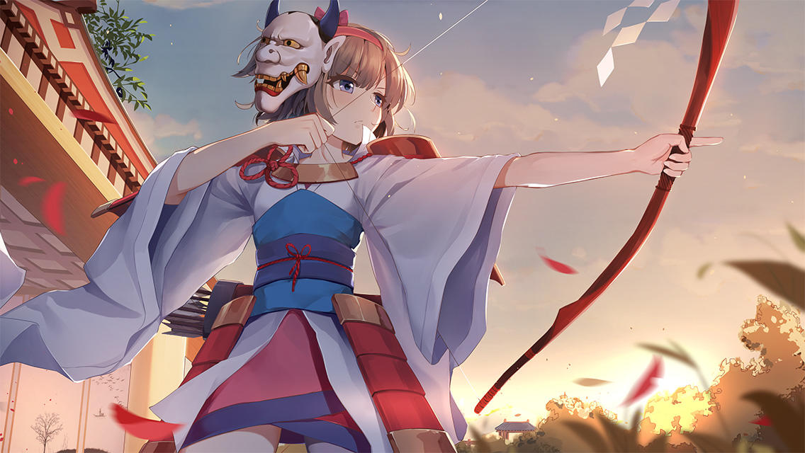 Скриншот игры 姬魔恋战纪