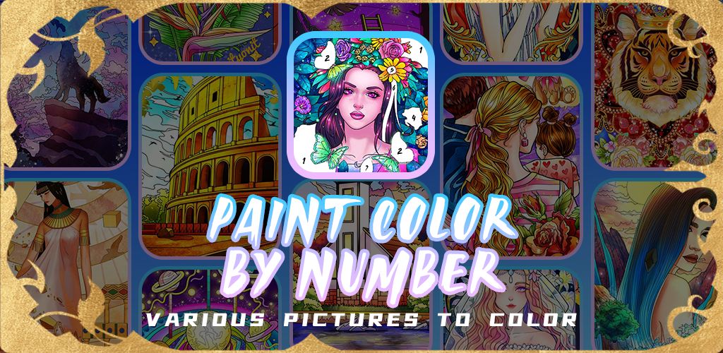 Paint Color by Number screenshot game