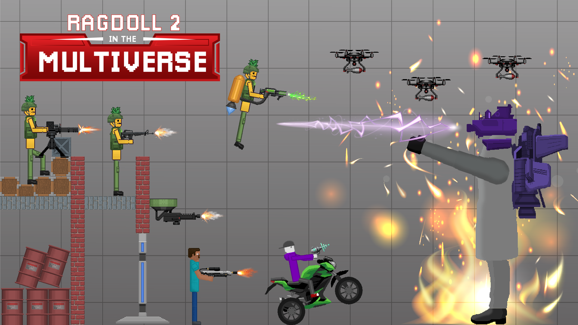 Cuplikan Layar Game Ragdoll 2: In The Multiverse