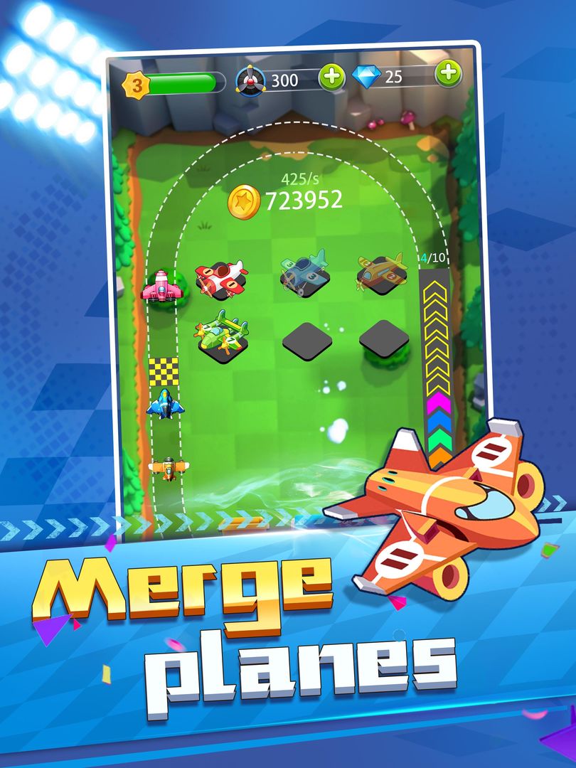 Merge Plane - Idle Games ภาพหน้าจอเกม