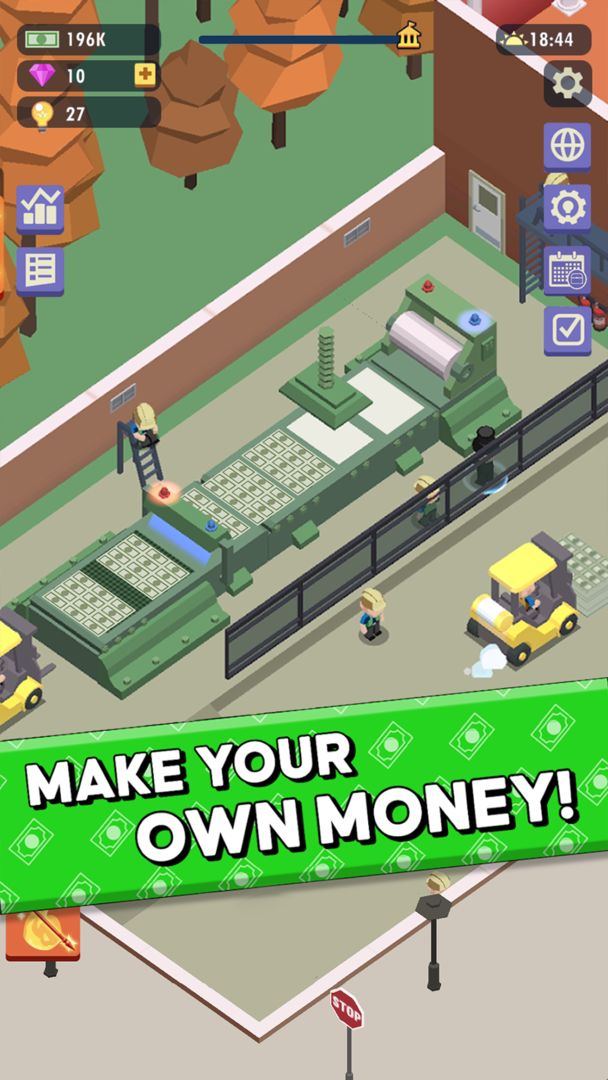 Idle Bank - Money Games ภาพหน้าจอเกม