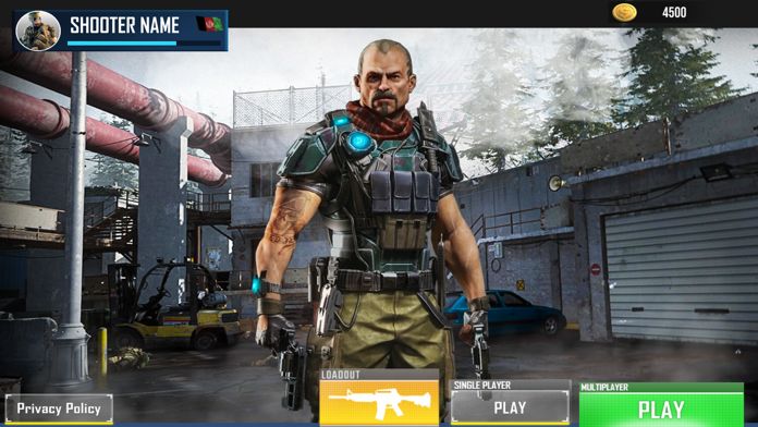 War Zone Loadout, Offline Ops Game Screenshot