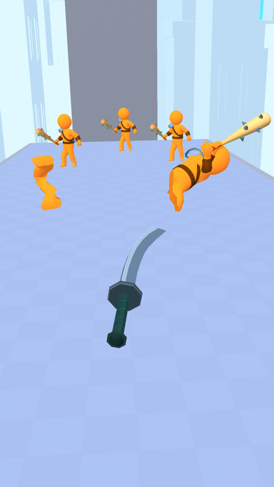 Cuplikan Layar Game Sword Run: Slicing Games