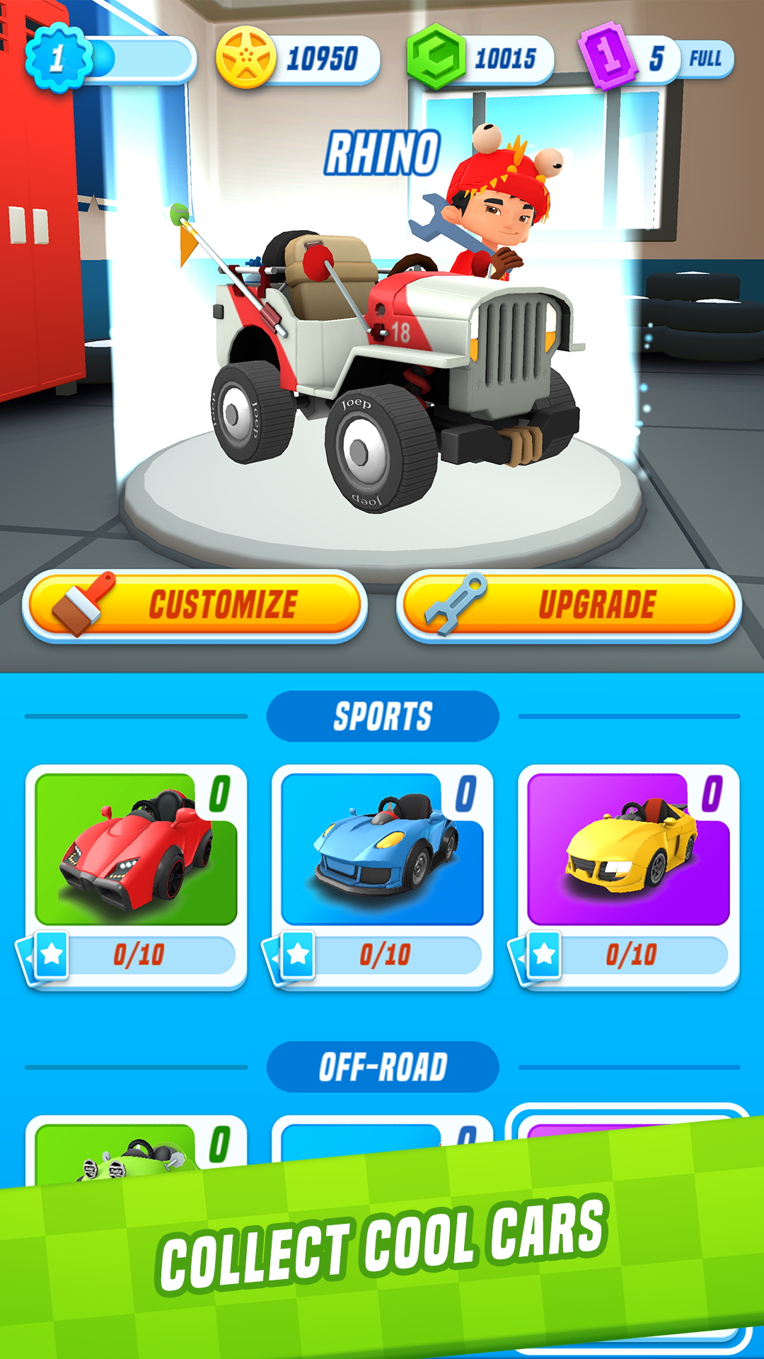 SuperCar City Game Screenshot