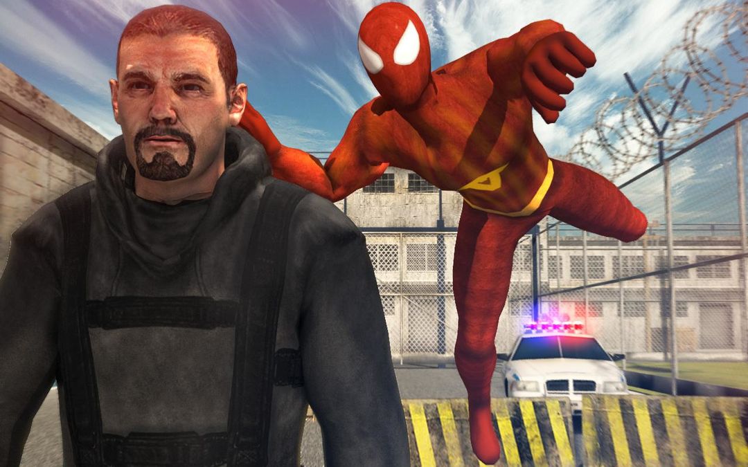 Spider Survival Jail Prison Stealth Escape Hero ภาพหน้าจอเกม