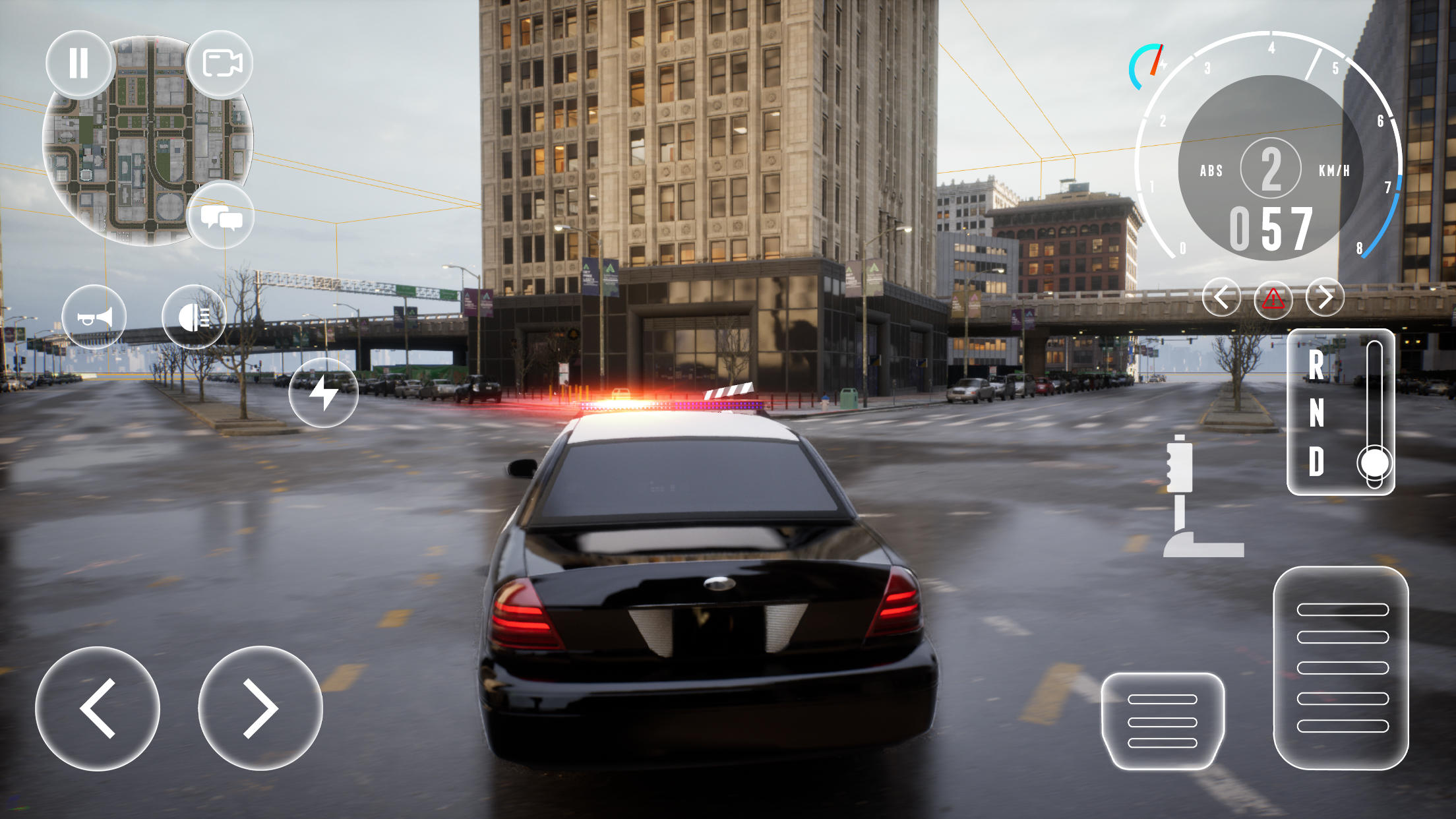 Police Car Simulator 2023 게임 스크린샷