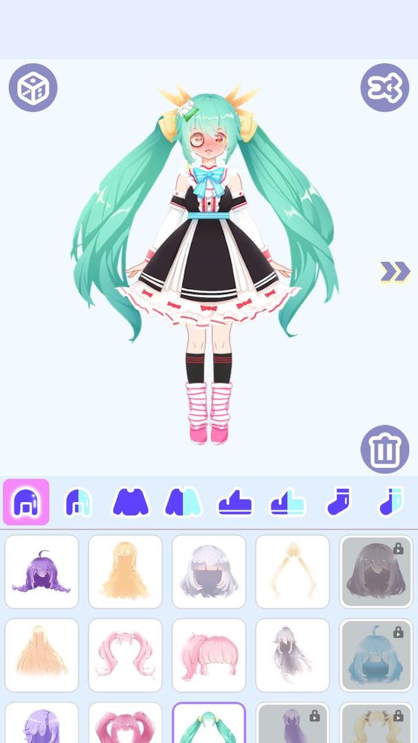 Screenshot of Lolita Avatar: Anime Avatar Maker