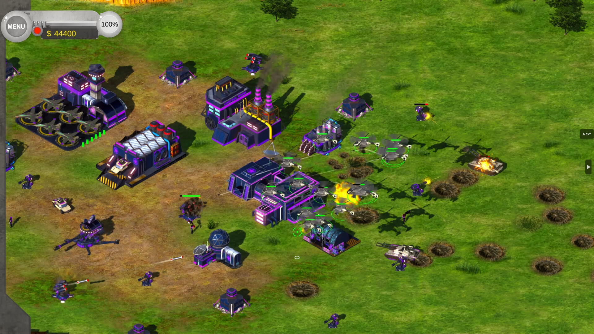 Screenshot of RTS Tactical Warfare
