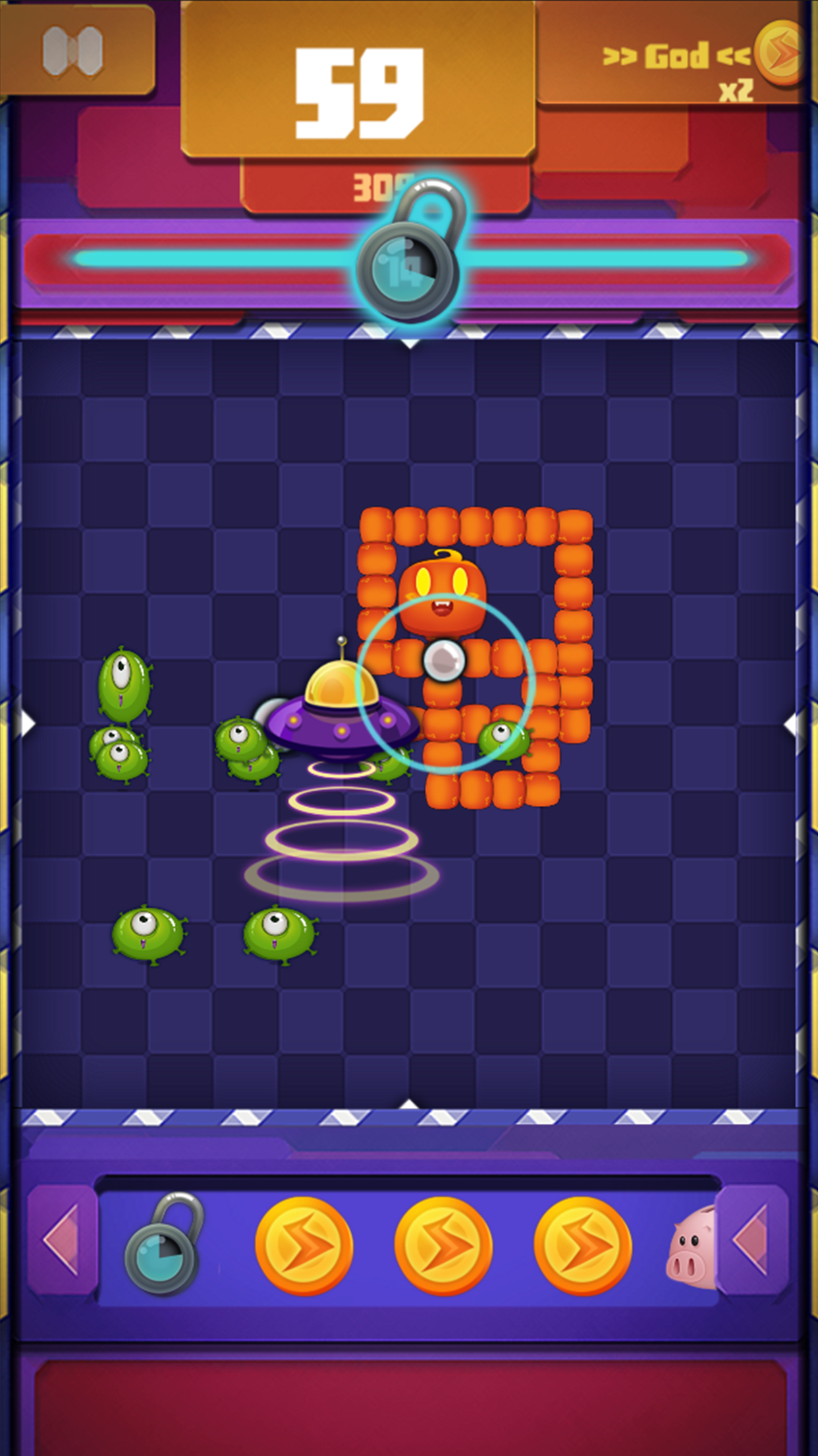 CrawlingWorm Game Screenshot