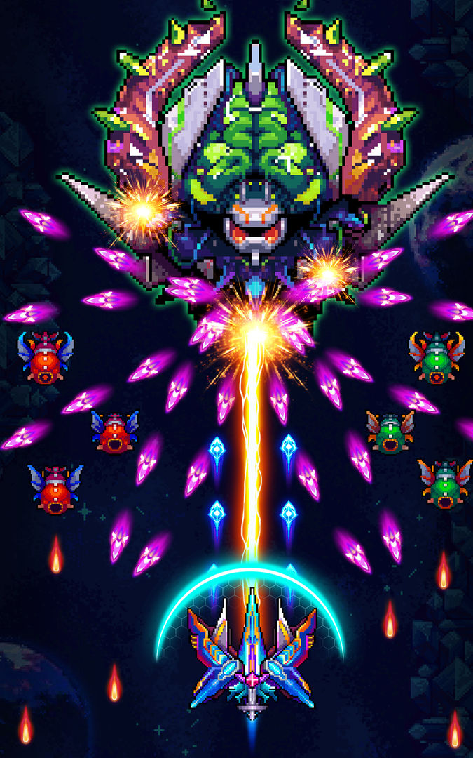 Screenshot of Galaxiga Arcade Shooting Game