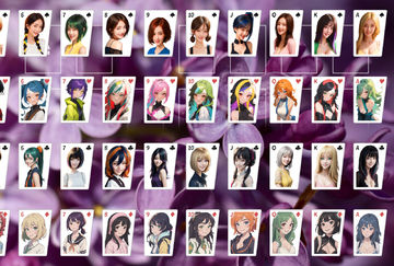 Beauty Solitaire Game Screenshot